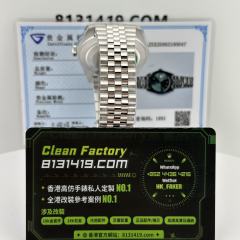 Clean廠勞力士日誌m126334-0028薄荷綠18K包金升級