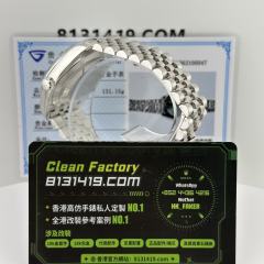Clean廠勞力士日誌m126334-0028薄荷綠18K包金升級
