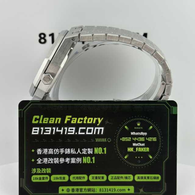 ZF廠AP/愛彼皇家橡樹15500ST銀白面