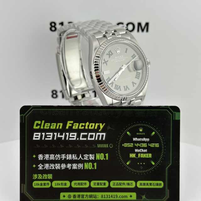 Clean廠勞力士日誌型系列m126234-0045綠蘿(溫佈頓)