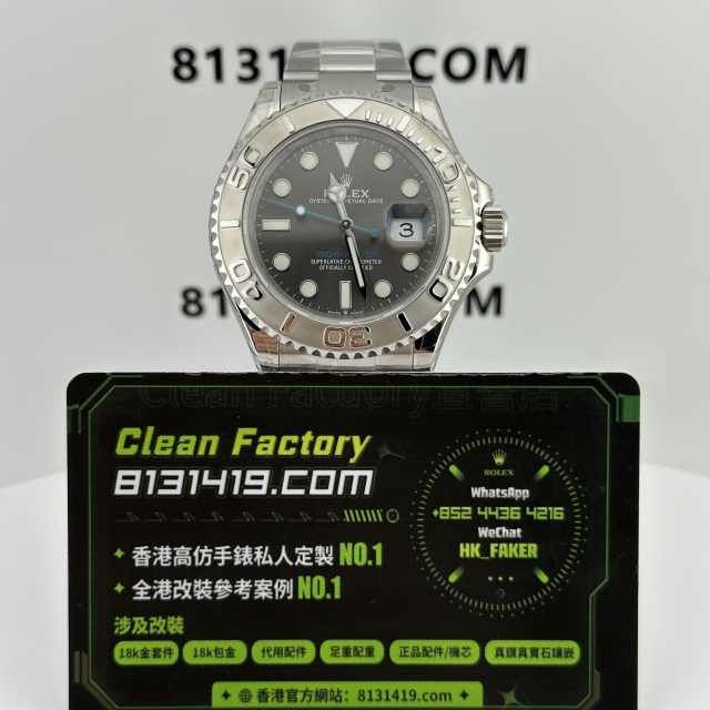 VS廠勞力士遊艇名仕型m126622-0001灰遊艇