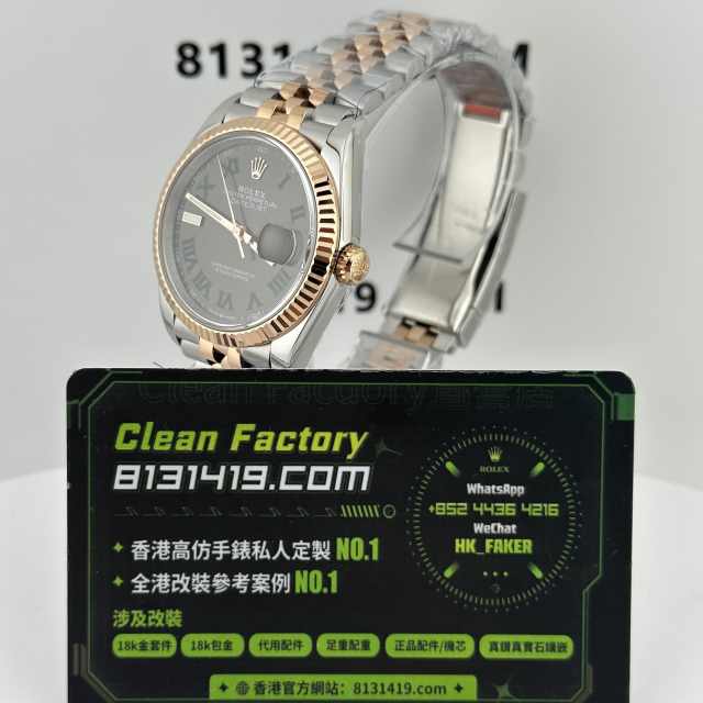 A+廠勞力士日誌型系列m126231-0029間金溫佈頓女錶