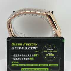 高仿勞力士LAND-DWELLER/陸使型m127335-0001玫瑰金白面