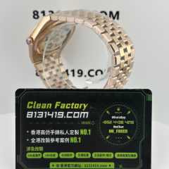 高仿勞力士LAND-DWELLER/陸使型m127335-0001玫瑰金白面