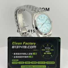 高仿勞力士LAND-DWELLER/陸使型m127336-0001冰藍面