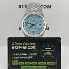 高仿勞力士LAND-DWELLER/陸使型m127336-0001冰藍面