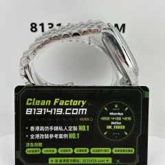 Clean廠勞力士日誌型系列m126334-0006灰面鑽丁