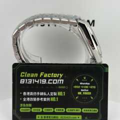 高仿勞力士LAND-DWELLER/陸使型m127386TBR-0001冰藍T鑽