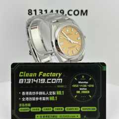 VS廠勞力士蠔式恆動系列m124300-0004比卡超黃