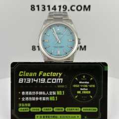 VS廠勞力士蠔式恆動m124300-0006Tiffny藍面實拍