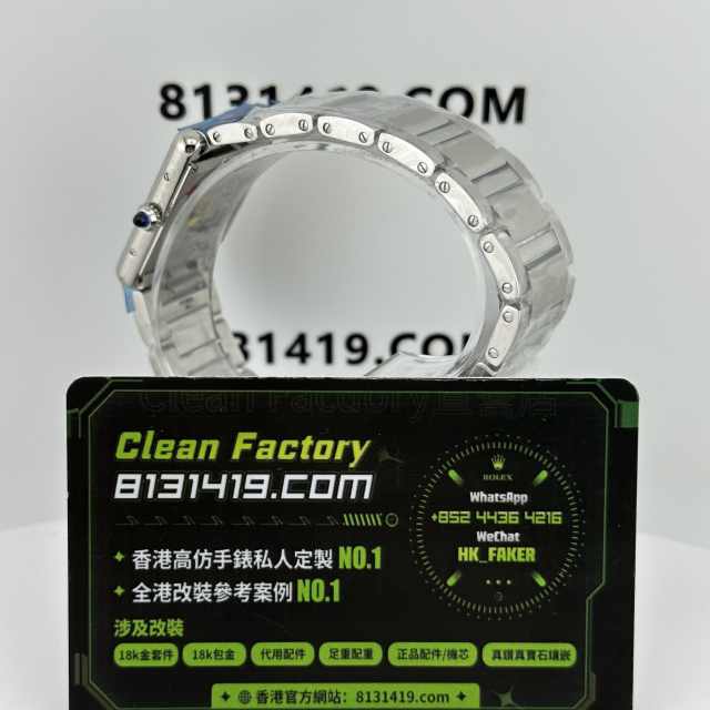 原單高仿Cartier卡地亞山度士瑞士進口石英機芯