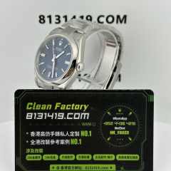 VS廠勞力士蠔式恆動m126000-0003藍面