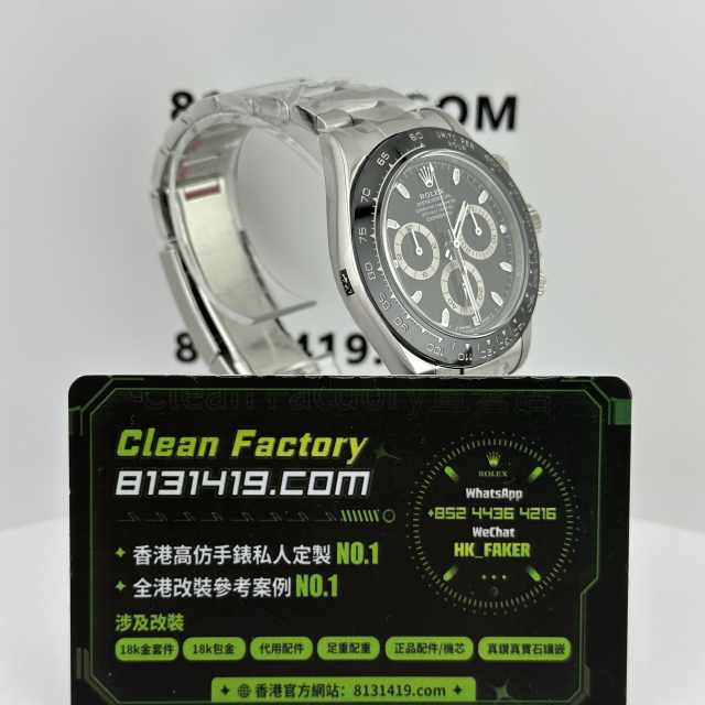 Clean廠勞力士黑陶地m116500lnC廠地通拿V3實拍