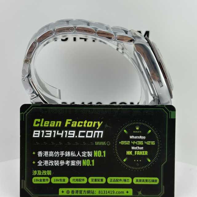 私人訂製高仿勞力士地通拿m116506-0002冰藍地214克