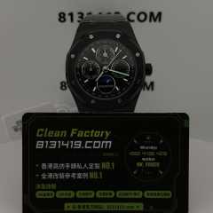 BBS廠AP愛彼皇家橡樹26579CE黑陶瓷萬年曆