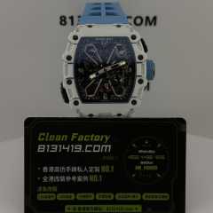 高仿Richard Mille/理查德米爾RM35-03藍白色