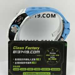 高仿Richard Mille/理查德米爾RM35-03藍白色