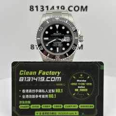 VS廠勞力士潛航者型系列m126610ln-0001黑水鬼