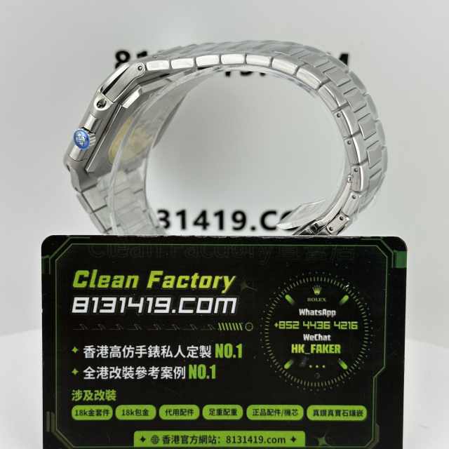 私人廠高仿百達翡麗PP5821綠面電視機一體機芯