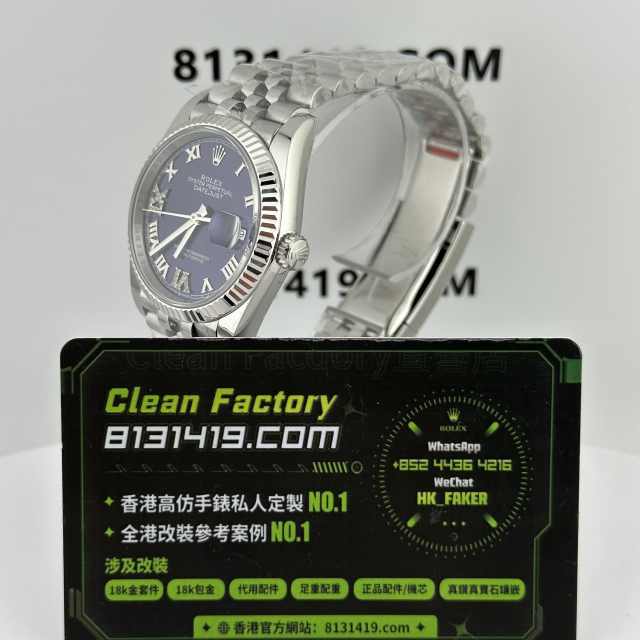 ARF廠勞力士日誌m126234-0021紫羅蘭女款腕錶