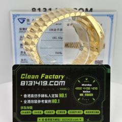 高端訂製勞力士DayDate系列m228238-0069煙熏綠配重183克