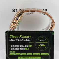 高仿勞力士地通拿m116505-0011玫瑰金羅馬面足重227克