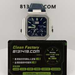 私人訂製高仿百達翡麗CUBITUS系列5822P-001月相電視機