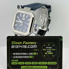 私人訂製高仿百達翡麗CUBITUS系列5822P-001月相電視機