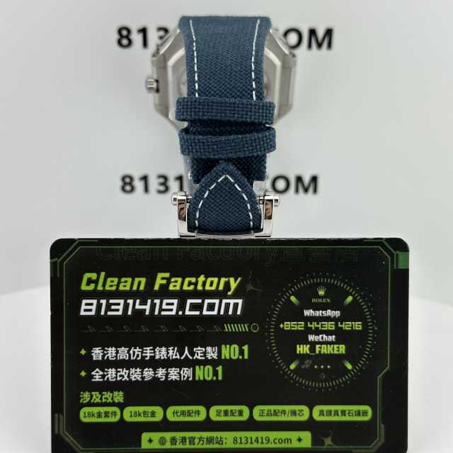 私人訂製高仿百達翡麗CUBITUS系列5822P-001月相電視機