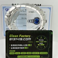 高端私人訂製高仿地通拿116509-0071藍貓足重225克