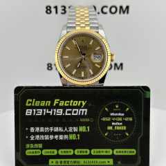 ARF廠勞力士日誌型m126233-0015間金香檳金盤
