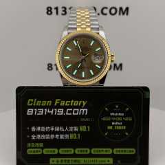 ARF廠勞力士日誌型m126233-0015間金香檳金盤