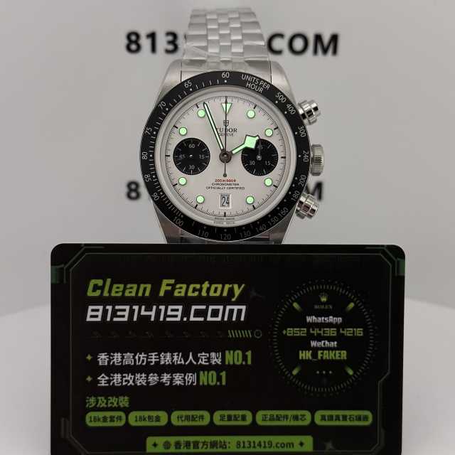 ZF廠Tudor帝舵碧灣系列m79360n-0014白熊貓計時腕錶