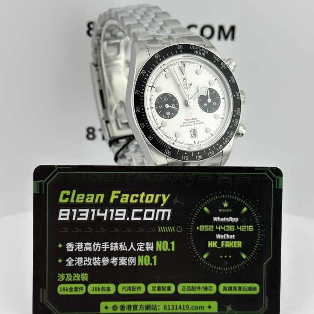 ZF廠Tudor帝舵碧灣系列m79360n-0014白熊貓計時腕錶