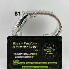 CLEAN PLUS廠勞力士日誌m126334-0014灰色五銖鏈