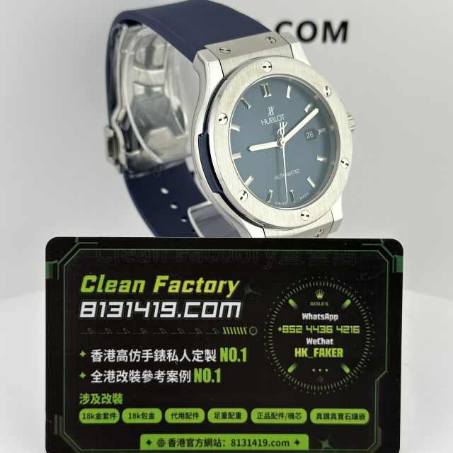 HB廠HUBLOT宇舶經典融合系列542.NX.7170.LR藍色