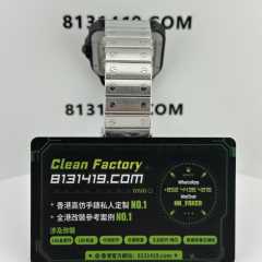 ML廠Cartier山度士系列鏤空版WHAS0027鋼黑