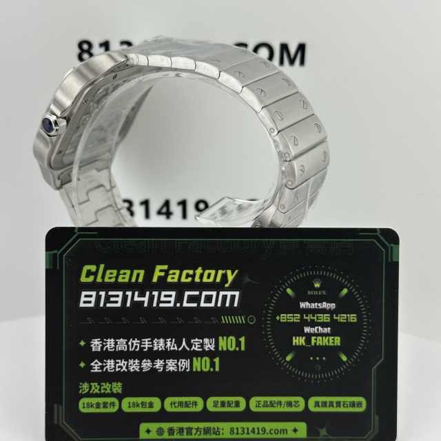 ML廠Cartier山度士系列鏤空版WHAS0015精鋼