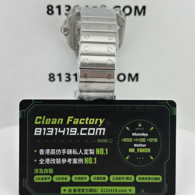 ML廠Cartier山度士系列鏤空版WHAS0015精鋼