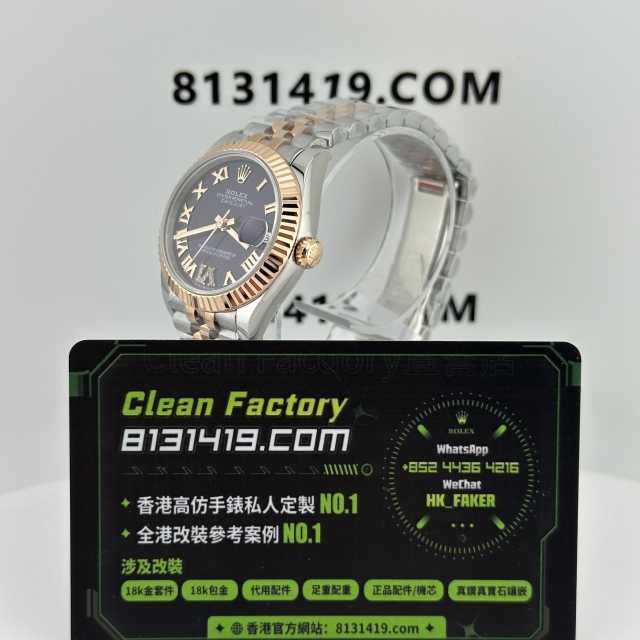 ARF廠勞力士日誌系列m278271-0020紫羅蘭女士腕錶