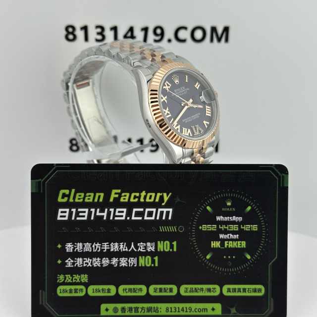 ARF廠勞力士日誌系列m278271-0020紫羅蘭女士腕錶