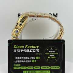 私人訂製高仿勞力士地通拿116598TBR金帶老虎地