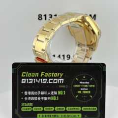 私人訂製高仿勞力士地通拿116598TBR金帶老虎地