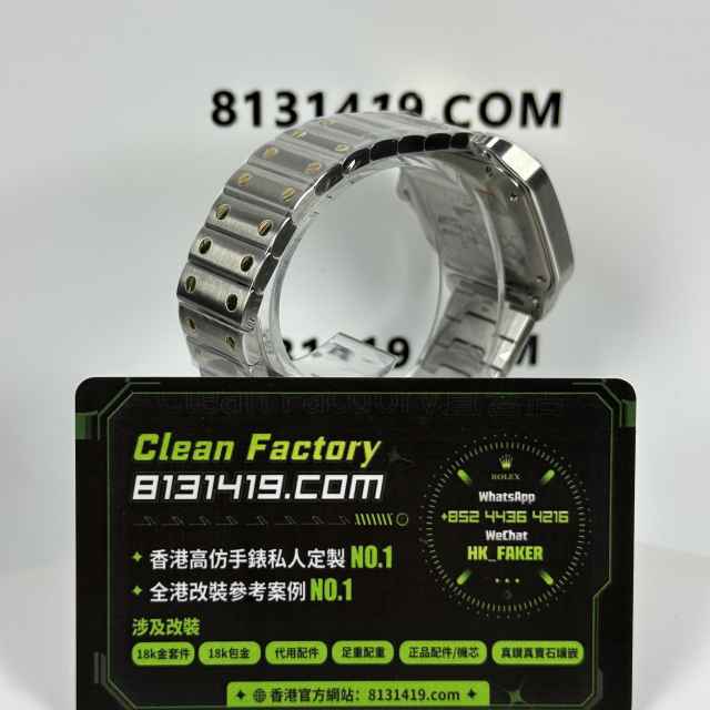 BV廠Cartier山度士系列2WSA0016間金白色