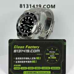 VS廠勞力士潛航者114060-0002無日曆黑水鬼
