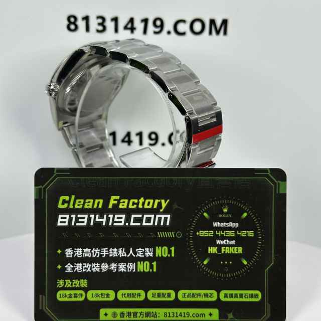 VS廠勞力士蠔式恆動126000-0011開心果綠