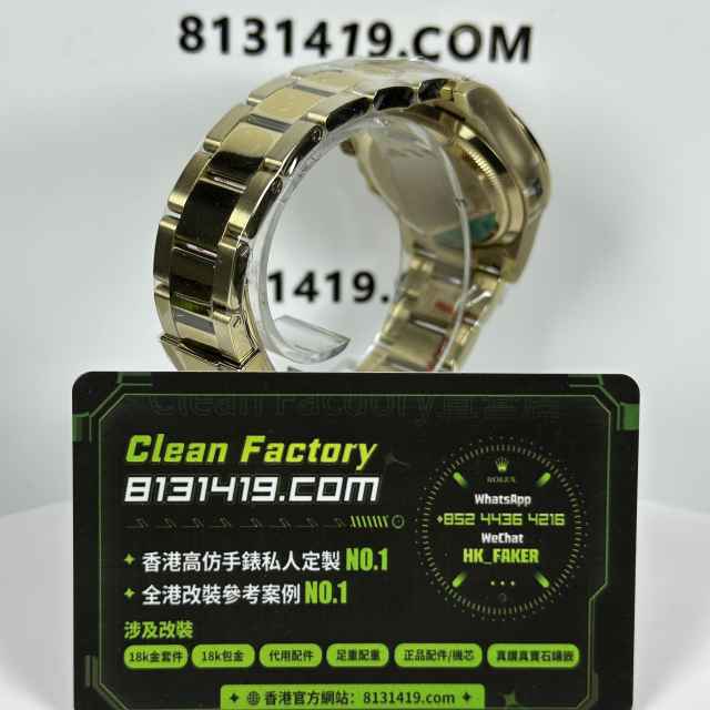 私人訂製高仿地通拿m126508-0004黑盤足重219克