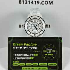 BV廠Chanel香奈兒J12系列H0968女士石英腕錶陶瓷白