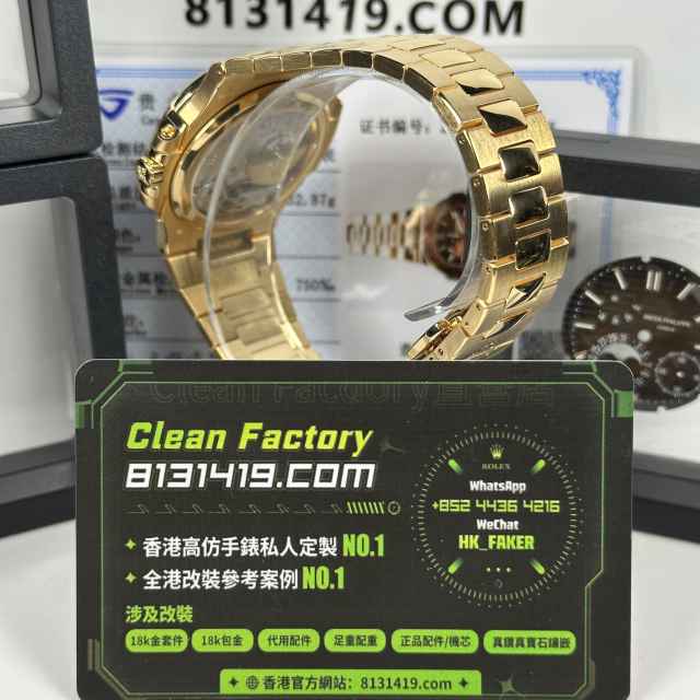 高端私人訂製高仿百達翡麗5712R玫瑰金滿配置升級
