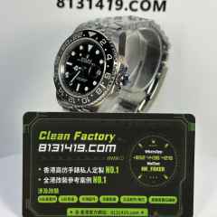 QF廠勞力士GMT系列m126710grnr-0003黑灰圈五銖鏈
